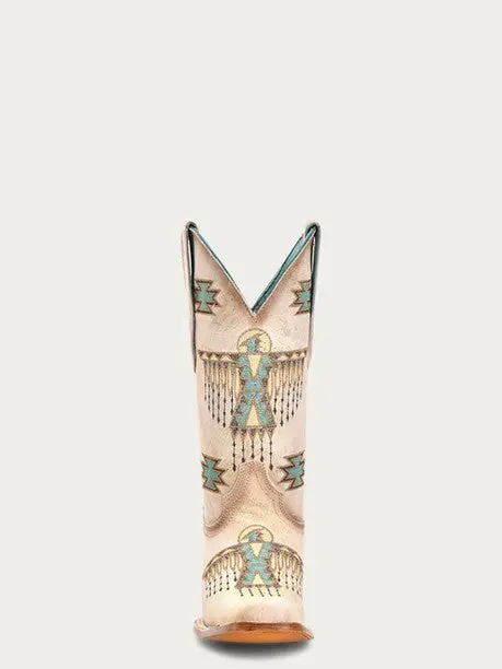 Corral Women's Woven Eagle Embroidered Cowboy Boot 5