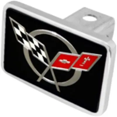 Corvette C5 Hitch Cover (Black) 1