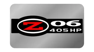 Corvette C5 Z06 405 Hp Exhaust Enhancer Plate (Chrome) 1