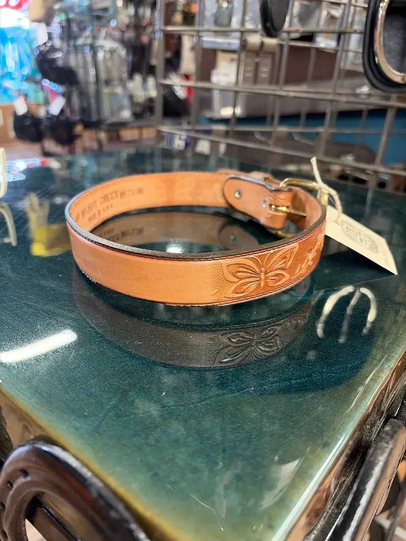 Cowgirl Name Belt Butterflies 3