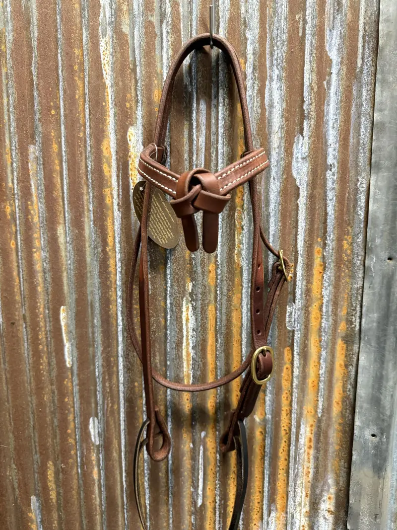 Cowperson Cowboy X Browband Headstall 1