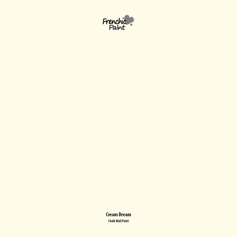 Cream Dream - Peel & Stick Paint Sample 1