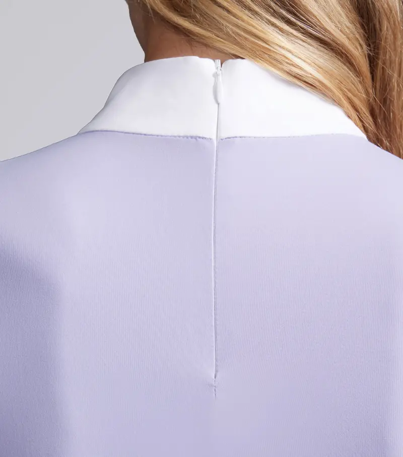 Cristalli Womens Short Sleeve Competition Shirt Heirloom Lilac 5