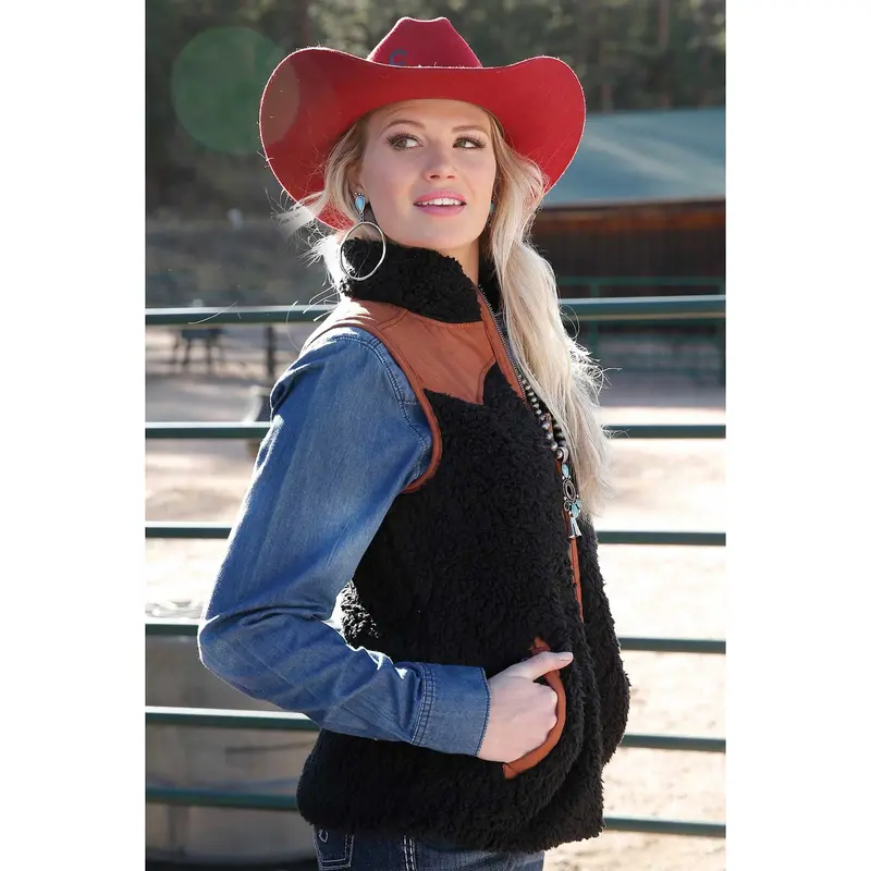 Cruel Women's Sherpa Vest 1