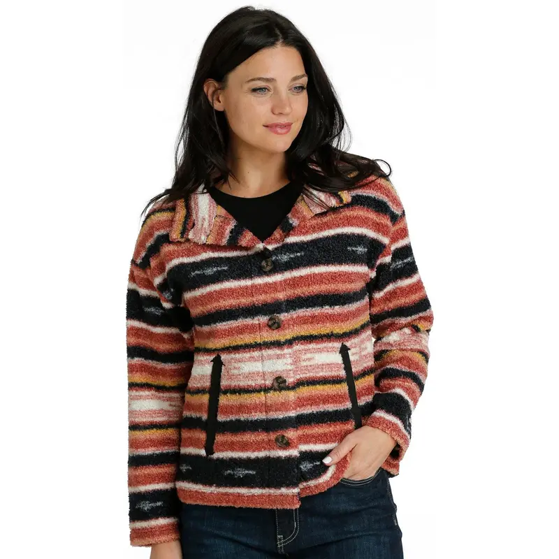 Cruel Women's Teddy Bear Fleece Jacket 1