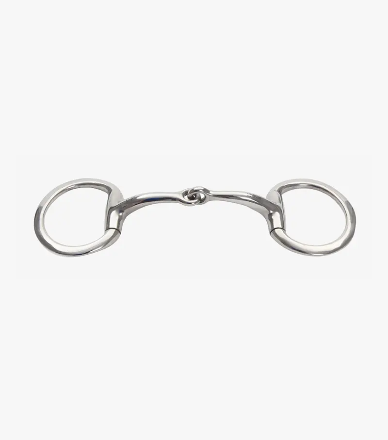 Curved Mouth Eggbutt Snaffle 1