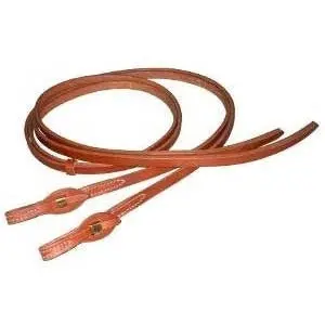 Custom Leather 5/8" X 7' Quick Change Reins 1