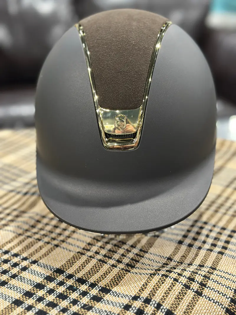 Custom Samshield 2.0 Shadowmatt | Brown Matt Gold Trim 1