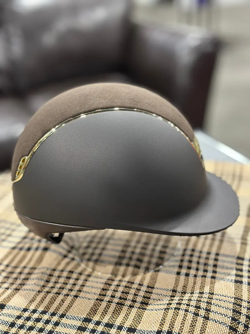 Custom Samshield 2.0 Shadowmatt | Brown Matt Gold Trim 2