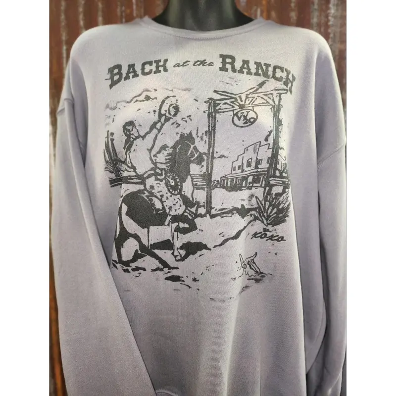 Custom West 20 Back At The Ranch Sweatshirt 1
