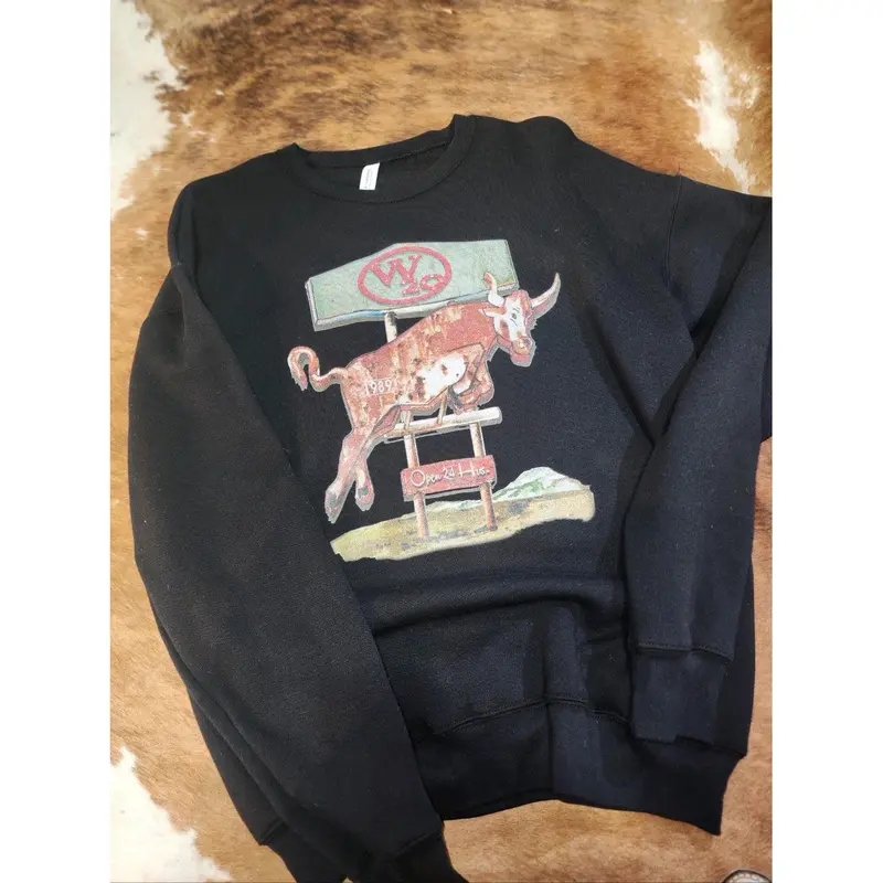 Custom West 20 Steer Sign Sweatshirt 1