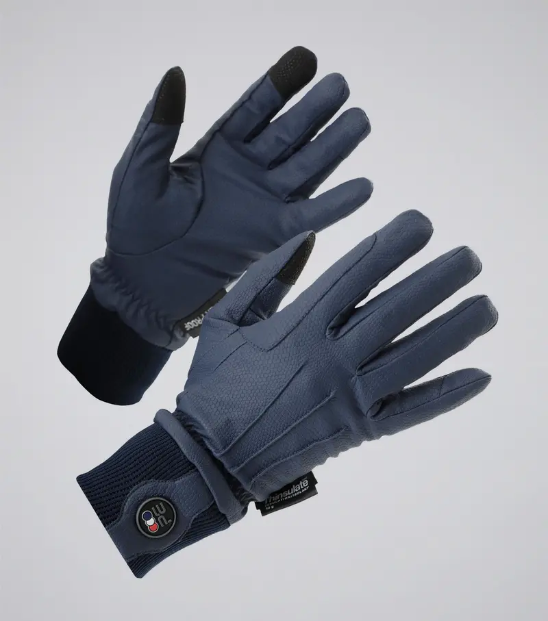 Dajour Waterproof Riding Gloves Navy 1