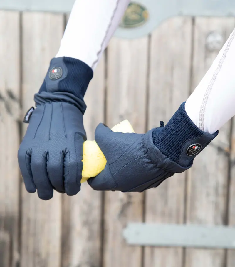Dajour Waterproof Riding Gloves Navy 2