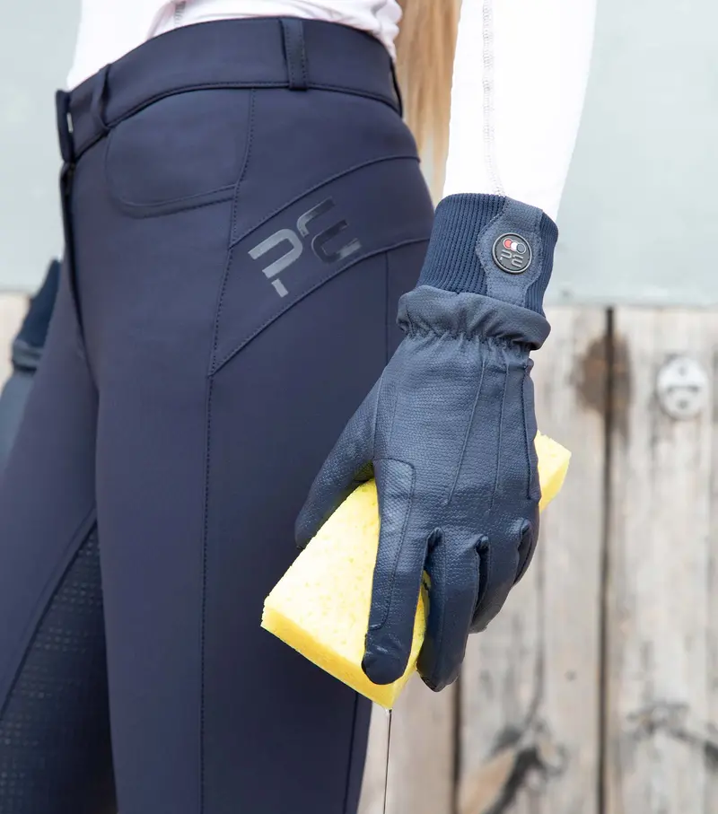 Dajour Waterproof Riding Gloves Navy 3
