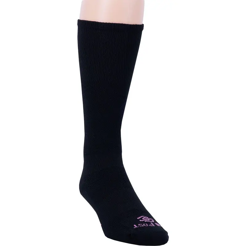 Dan Post Cowgirl Certified Lites Over-The-Calf Socks-Black 1