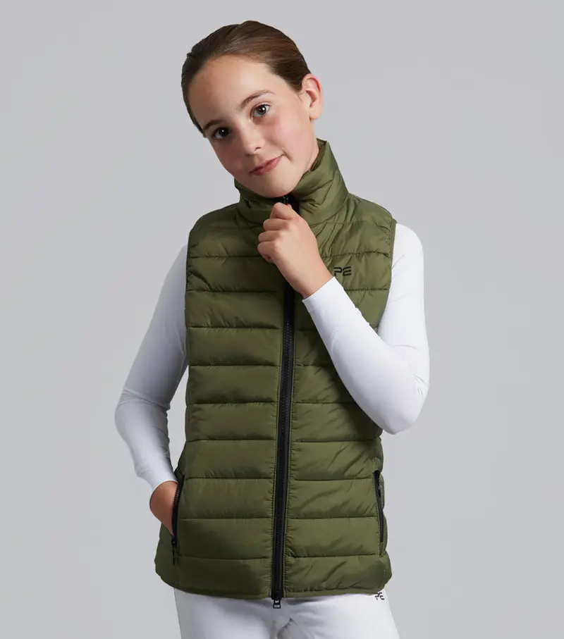 Dante Junior Unisex Gilet Olive 1