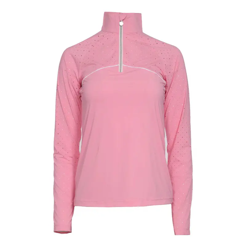 Dapplebay Aircut Long-Sleeve 1/4-Zip Riding Top