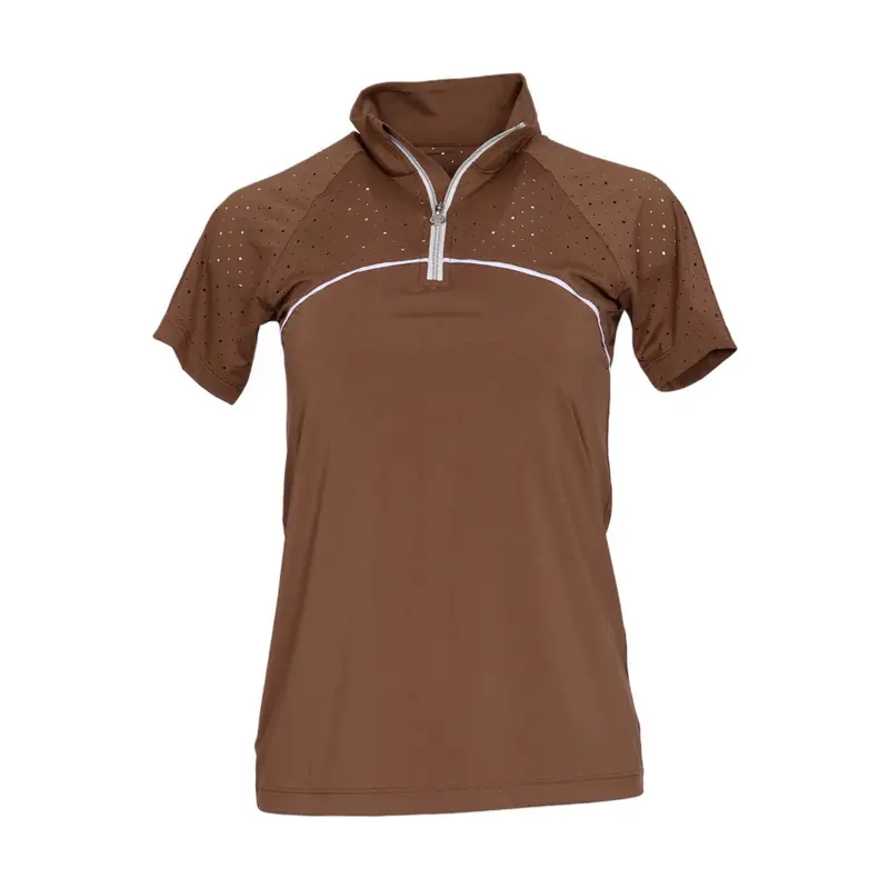 Dapplebay Aircut Short-Sleeve 1/4-Zip Riding Top