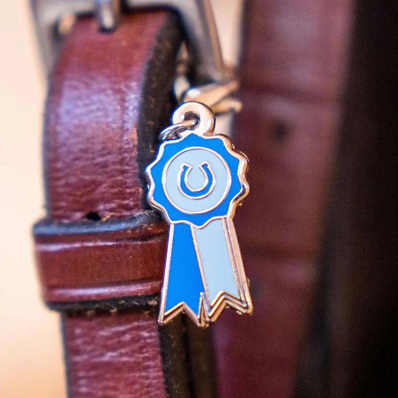 Dapplebay - Blue Ribbon Bridle Charm 2