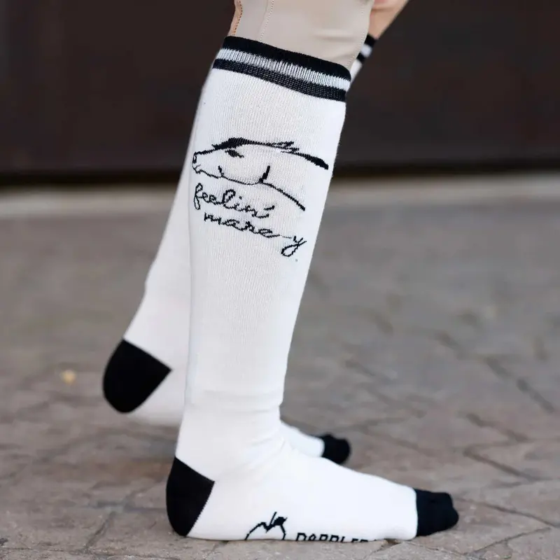 Dapplebay Feelin' Mare-Y Knit Boot Socks 1