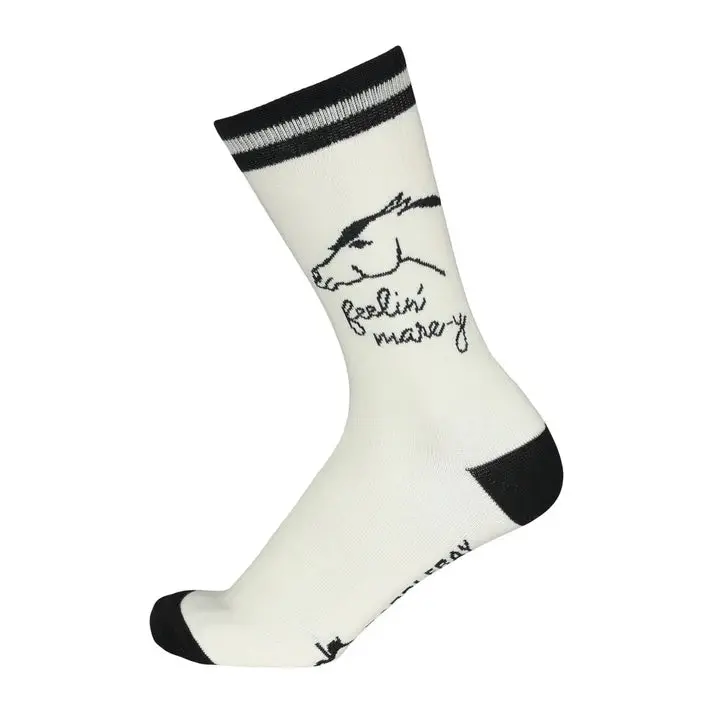 Dapplebay Feelin' Mare-Y Knit Crew Socks 1