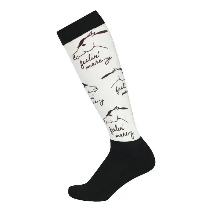 Dapplebay Feelin' Mare-Y Slick Boot Socks 1
