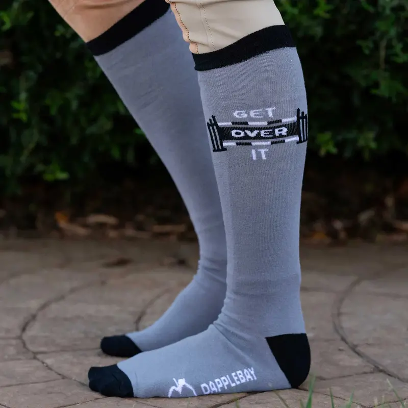 Dapplebay Get Over It Boot Socks 1