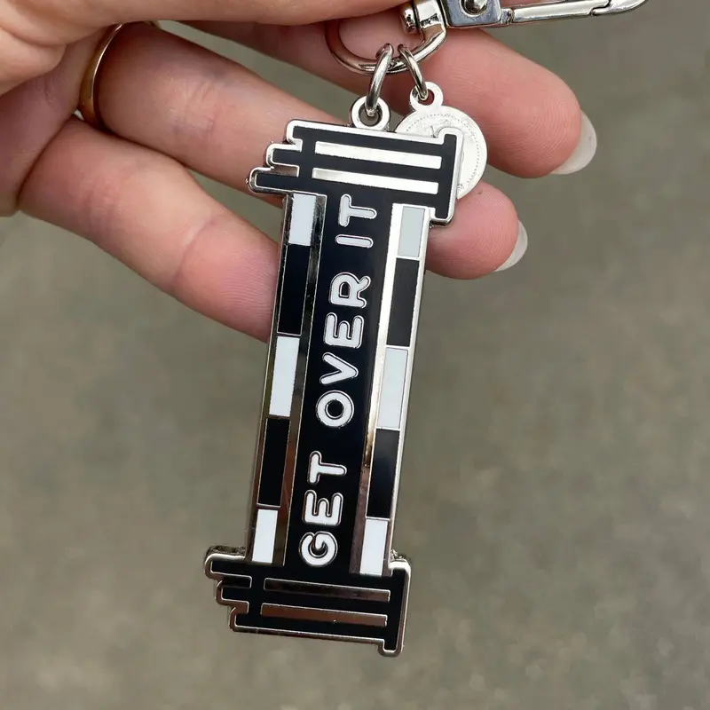 Dapplebay Get Over It Keychain 1