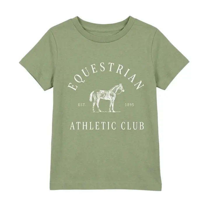 Dapplebay Kids Equestrian Athletic Club Tee 1