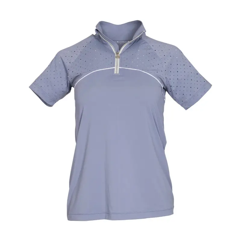 Dapplebay Ladies 1/4 Zip Aircut Ss Riding Top 1