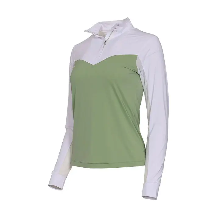 Dapplebay Women’s Long-Sleeve 1/4-Zip Show Shirt