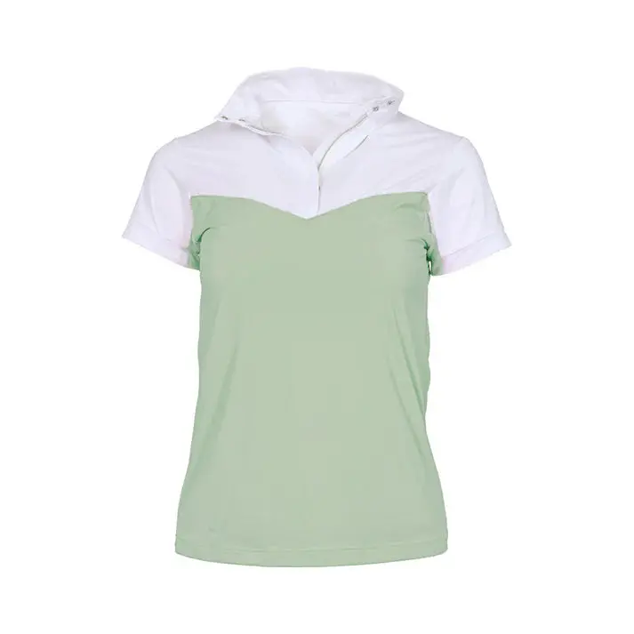 Dapplebay Women’s Short-Sleeve 1/4-Zip Show Shirt