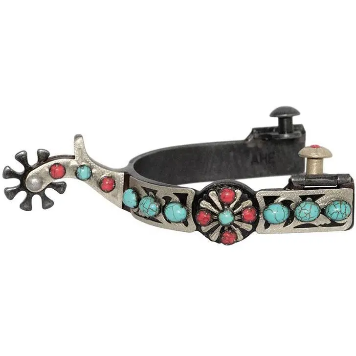 Dark Grey Steel Starburst Ladies Spur 1