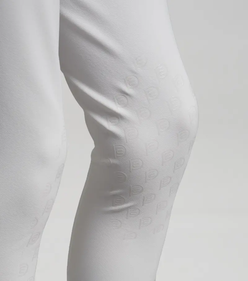 Derby Boys Competition Riding Breeches White 4