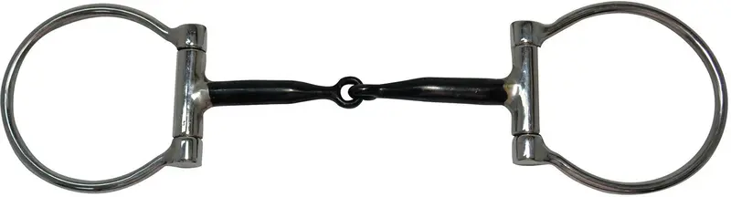 Diamond R Sweet Iron D-Ring Snaffle Bit 1