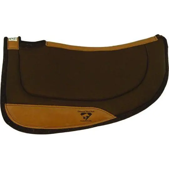 Diamond Wool Round Contoured Ranch Pad- 30X30 2