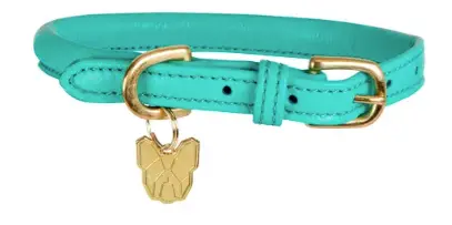 Digby & Fox Rolled Leather Dog Collar** 2