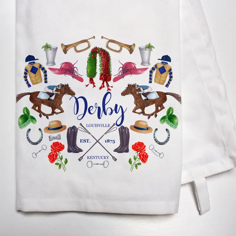 Dishique - Derby Crest Bar Towel 1