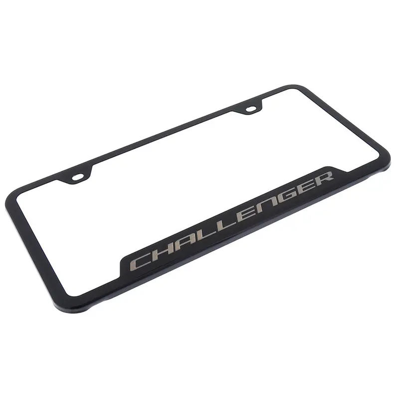 Dodge Challenger License Plate Frame (Black) 2