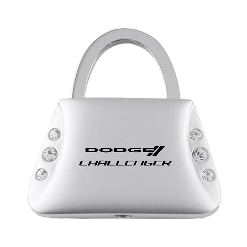 Dodge Challenger Purse Shape Keychain (Chrome) 1