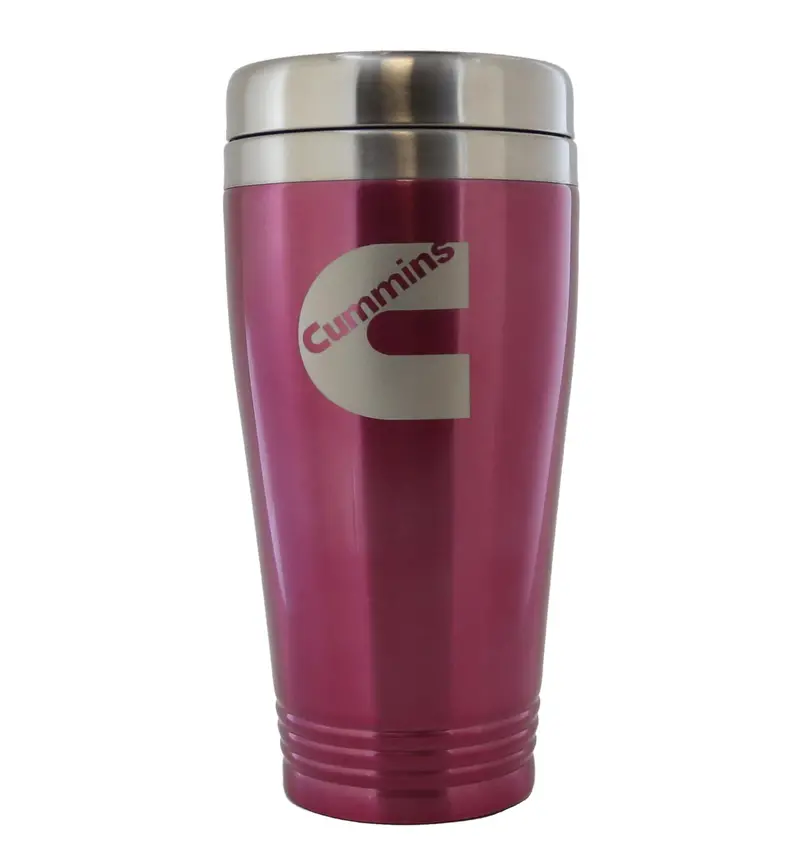 Dodge Cummins Travel Mug (Pink) 1