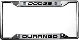 Dodge Durango License Plate Frame (Black) 1