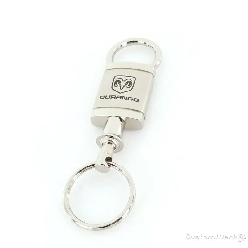 Dodge Durango Satin Valet Keychain (Chrome) 1