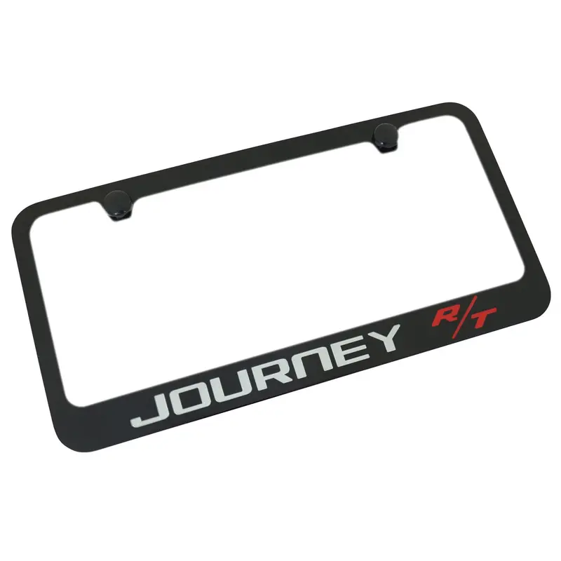 Dodge Journey Rt Name License Plate Frame (Black) 1