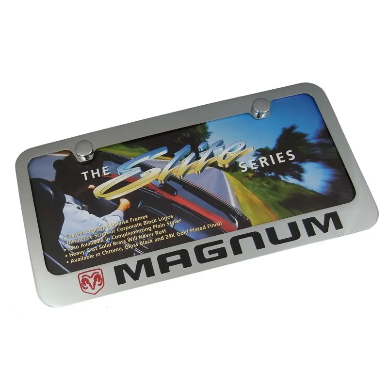 Dodge Magnum License Plate Frame (Chrome) 1