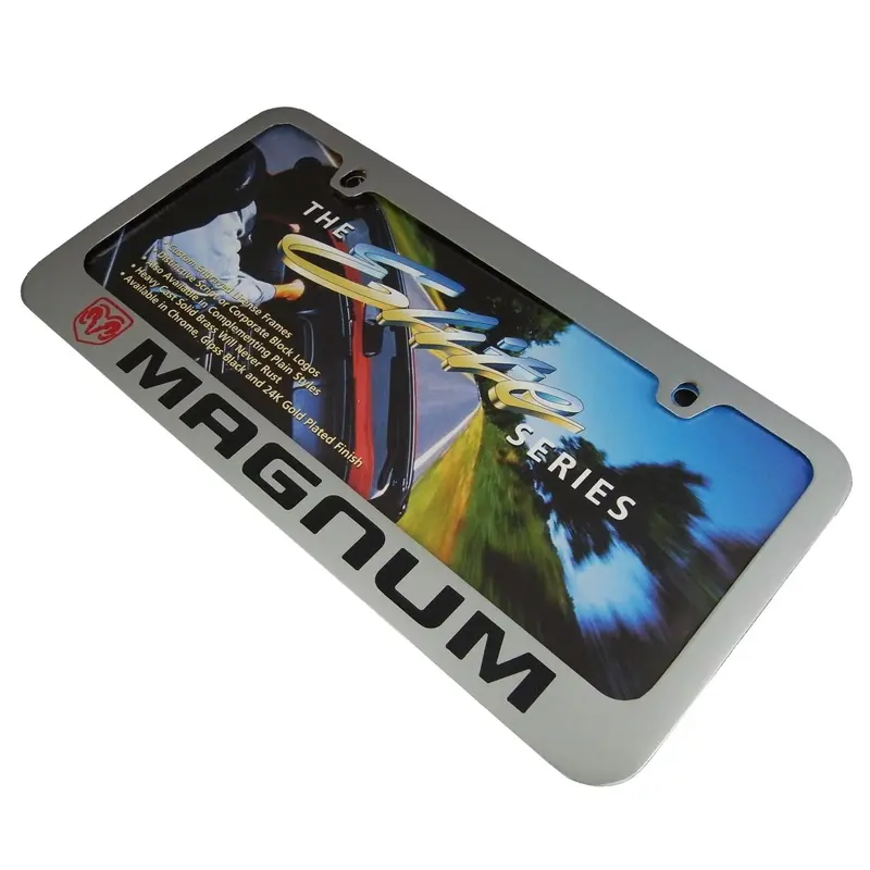 Dodge Magnum License Plate Frame (Chrome) 2