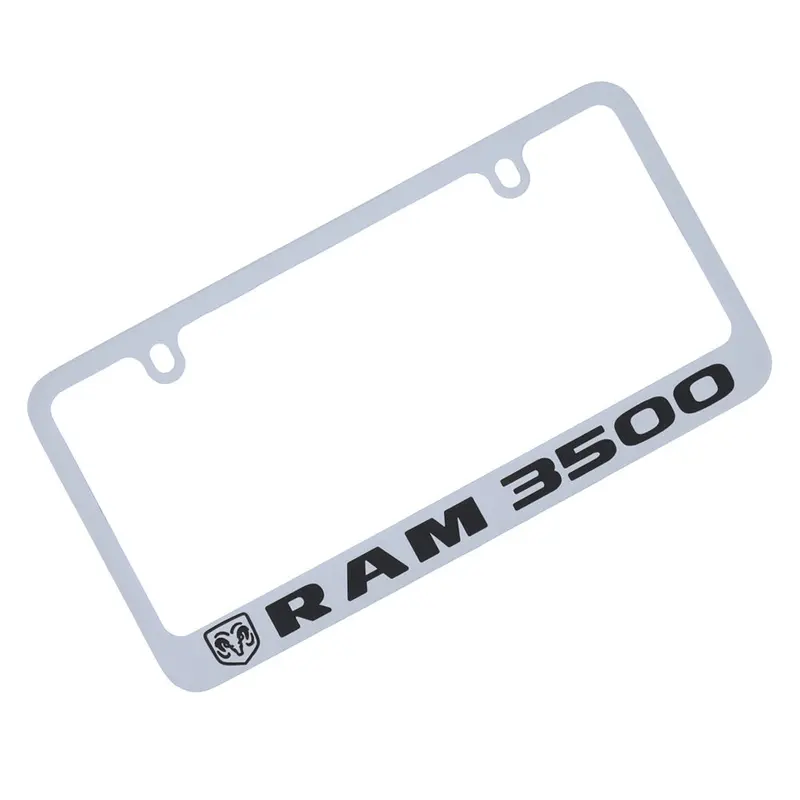 Dodge Ram 3500 License Plate Frame (Chrome) 1