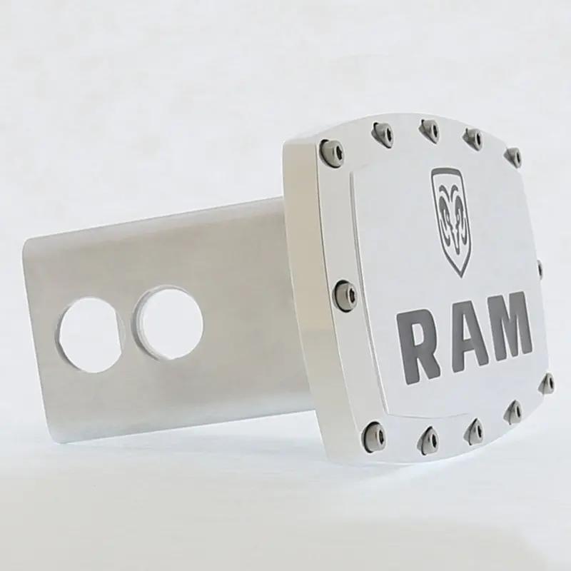 Dodge Ram Hitch Cover (Chrome) 2