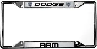 Dodge Ram License Plate Frame (Black) 1