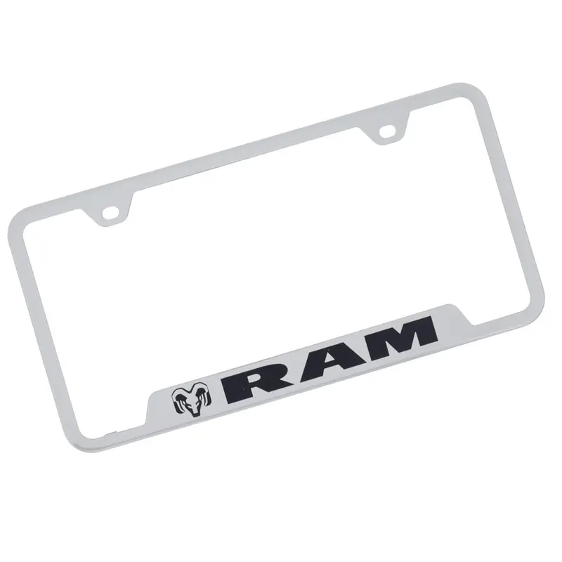 Dodge Ram License Plate Frame (Chrome) 1